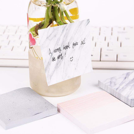 Post-it effet marbre tendancefactory