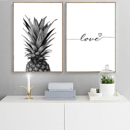Affiche Ananas & Love