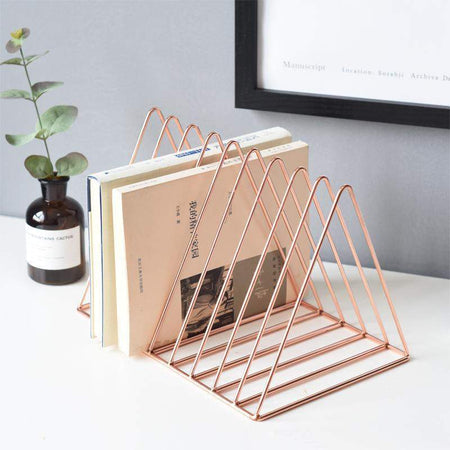Porte livres rose gold