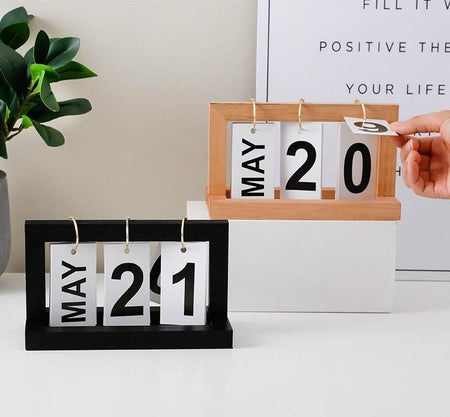 Calendrier en bois